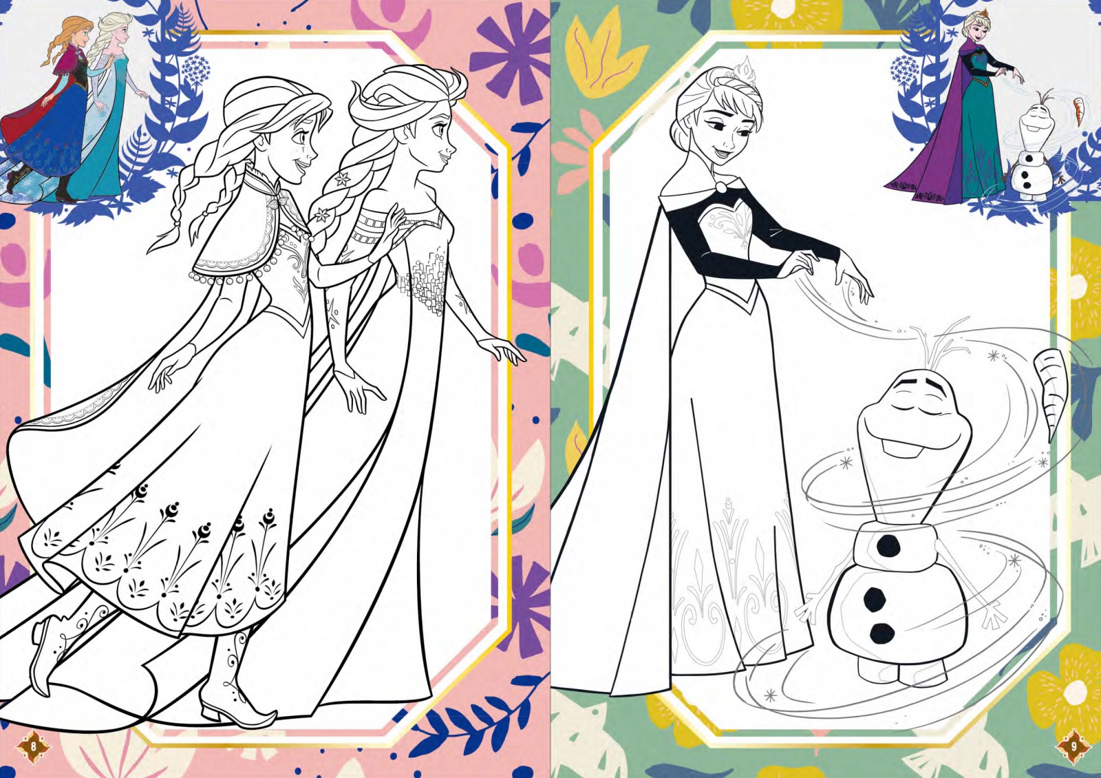 冰雪奇緣 NEW紋身彩繪畫